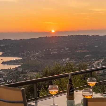 فيلة κefalonia Golden View Vlachata