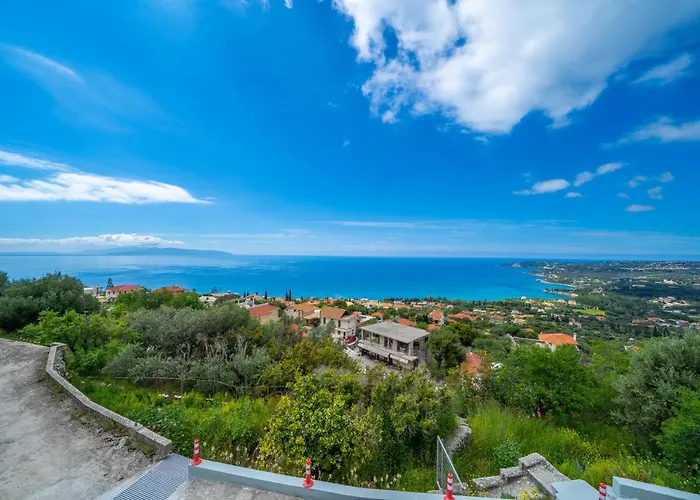 Willa κefalonia Golden View Vlachata